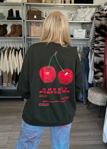 CHERRY SWEAT SHIRTTOPLauraliverpoolboutiqueLauraliverpoolboutique88539417BLACKONE SIZECHERRY SWEAT SHIRT