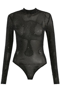 Diamante High Neck Sheer BodysuitBODYSUITSLauraliverpoolboutiqueLauraliverpoolboutique312413478BLACKDiamante High Neck Sheer Bodysuit