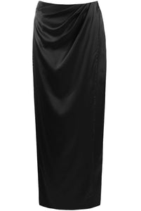 PLEATED SATIN WRAP UP MIDI SKIRTLauraliverpoolboutiqueLauraliverpoolboutique1546976999193SMALLBLACKPLEATED SATIN WRAP UP MIDI SKIRT