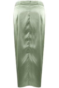 PLEATED SATIN WRAP UP MIDI SKIRTLauraliverpoolboutiqueLauraliverpoolboutique1546977097497SMALLGREENPLEATED SATIN WRAP UP MIDI SKIRT